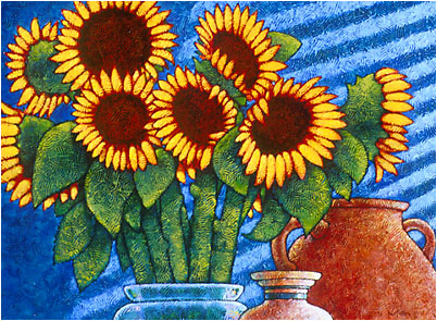 Morning Sunflowers